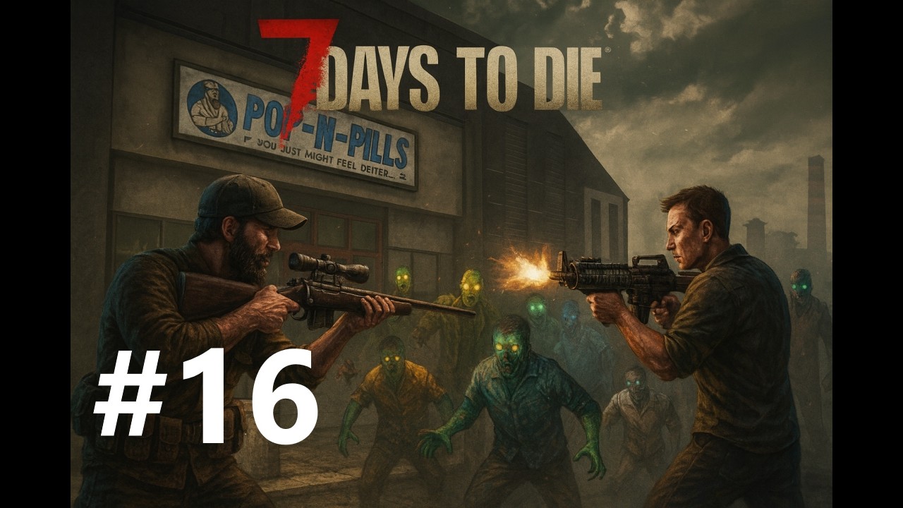 7 days to die - Ep16 - Zona infestada (Pop N Pills Factory)