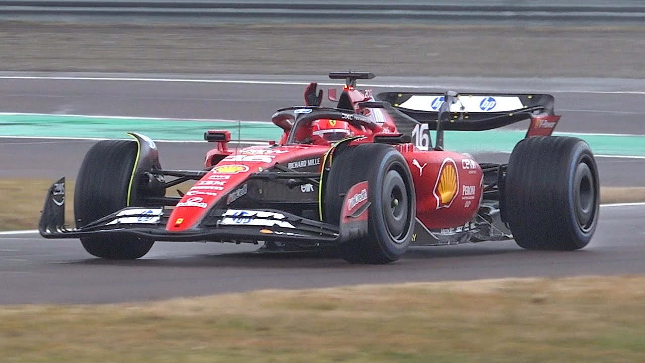 Charles Leclerc & Lewis Hamilton testing at Fiorano circuit with Ferrari SF-23 *Pre-season 2025*