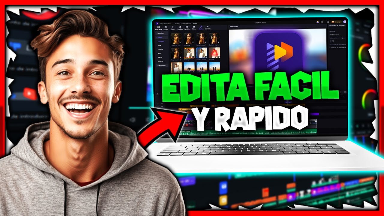 El MEJOR EDITOR de VIDEOS Para Principiantes del 2024 (Con IA HitPaw Edimakor)