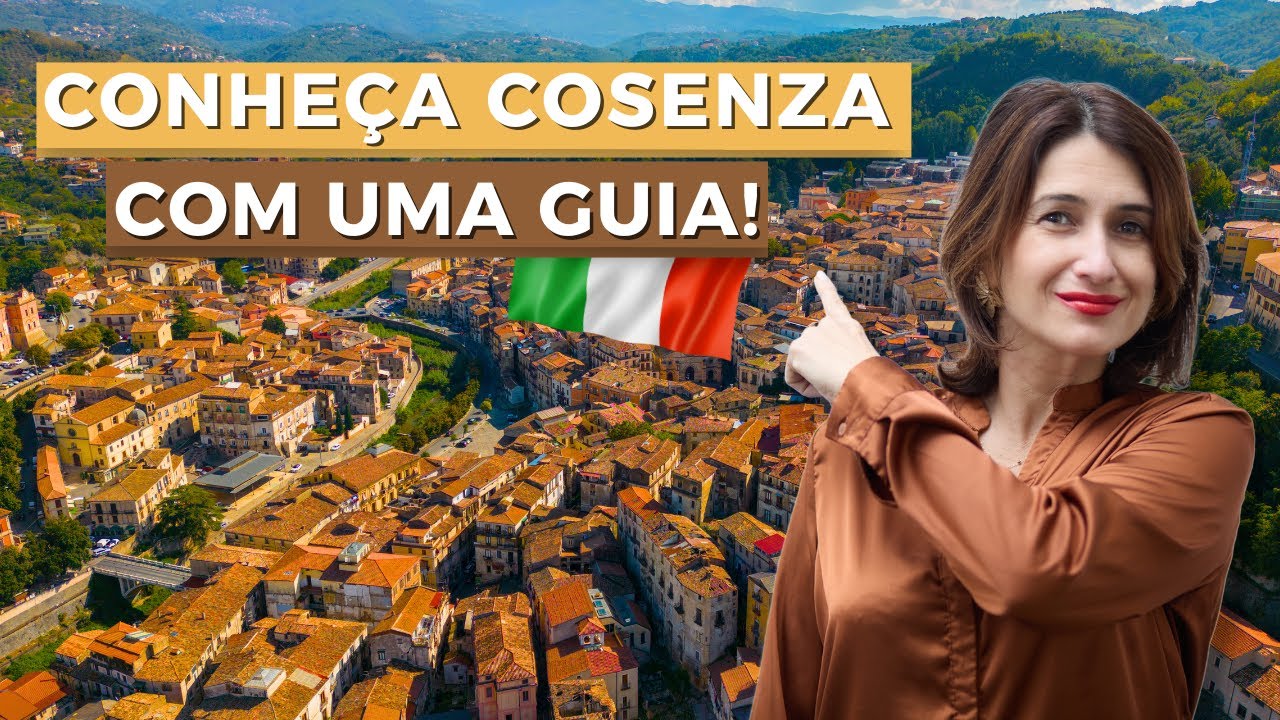 [IMPERDÍVEL] CONHEÇA COSENZA, NA CALÁBRIA COM UMA GUIA E VISITE A PARTE ANTIGA E A NOVA DA CIDADE.