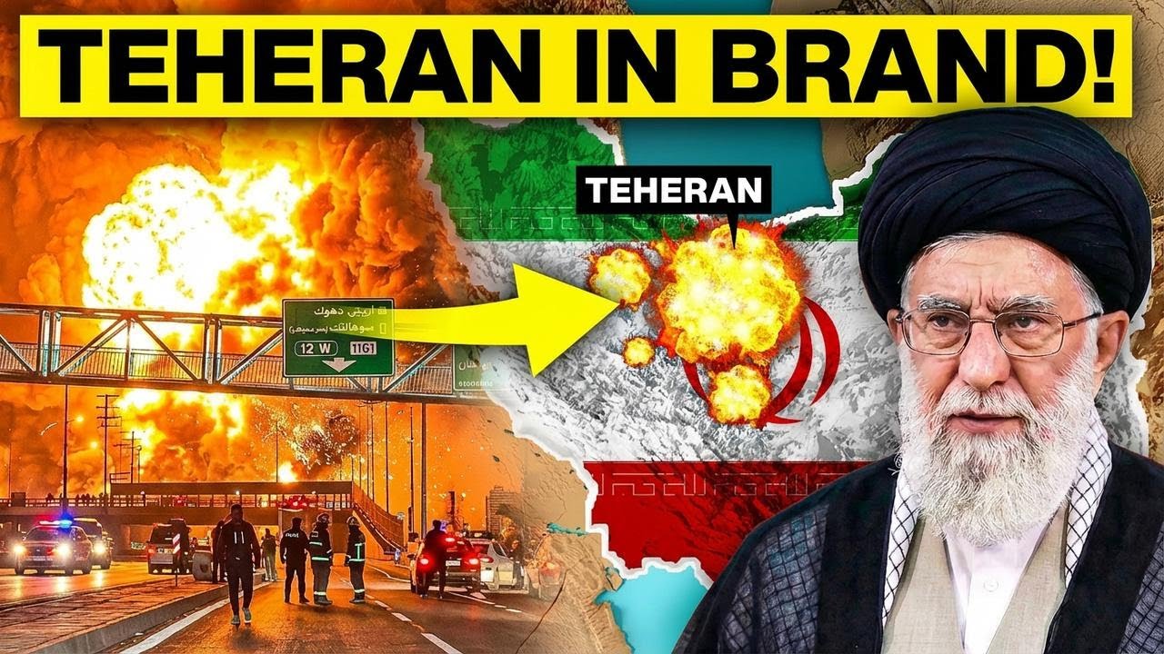 Zo ziet een totale nederlaag eruit... Isra&euml;l schakelt alle Iraanse olie uit
