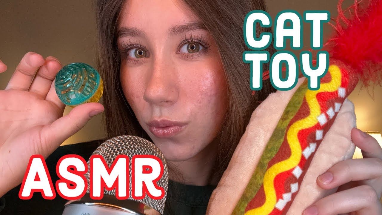 ASMR With CAT TOYS! 🐈‍⬛🐈‍⬛