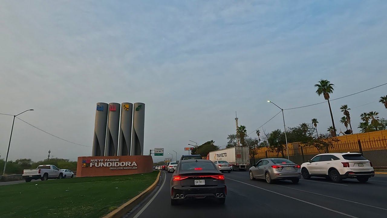 Monterrey 6:55 AM Drive | Cloudy Morning | 4K #monterrey #mexico 