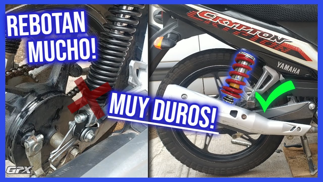 Cómo ADAPTAR Amortiguadores a Cualquier Moto? Mejora tu Suspensión!