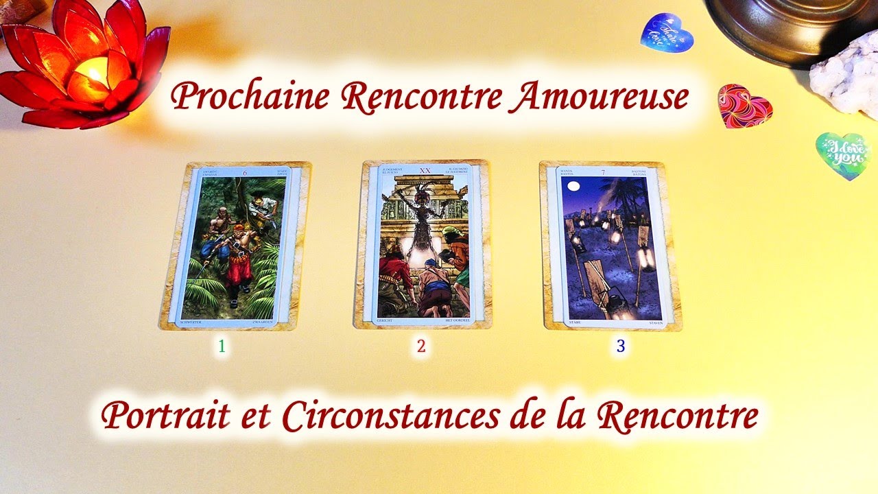 Les Circonstances de Votre Prochaine Rencontre Amoureuse - Tirage à 3 choix🪇🎀🎉