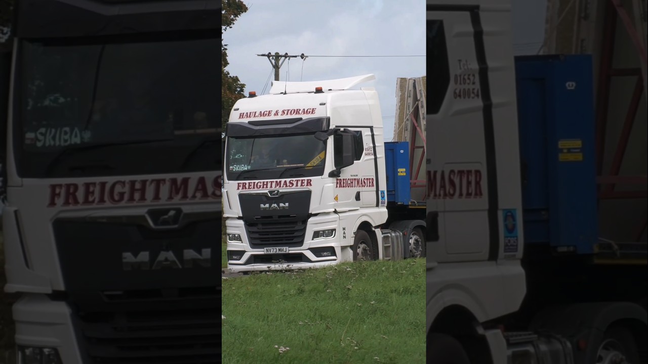 MAN TGX - Freight Master Haulage & Storage - SKIBA - A46 England 