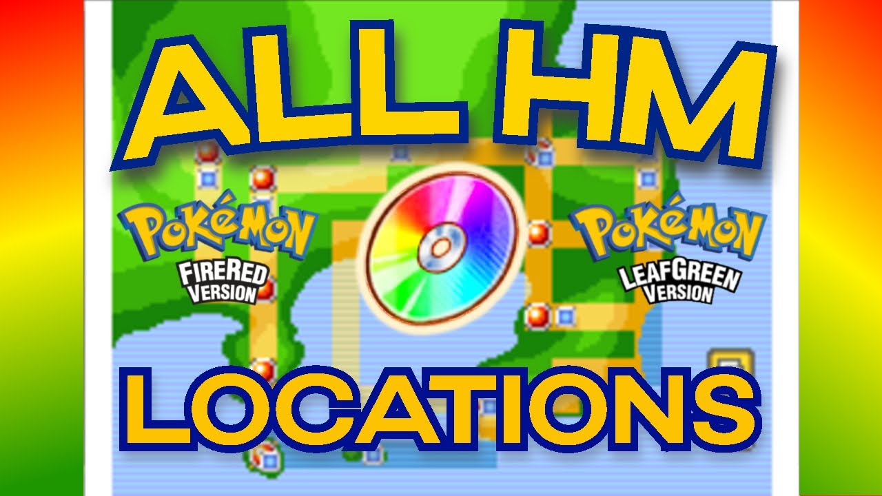 How to get all HMs in Pokemon Fire Red / Leaf Green