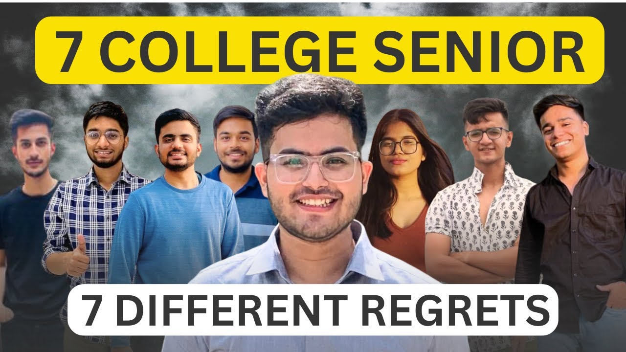 College Seniors Share Their Biggest MISTAKES  in First Year (you must AVOID!)