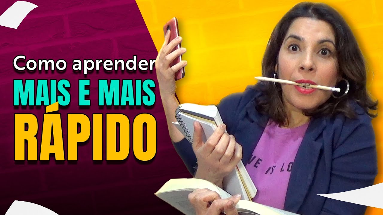 Descubra como APRENDER MAIS RÁPIDO -  Aprendizagem Visual, Auditiva e Cinestésica