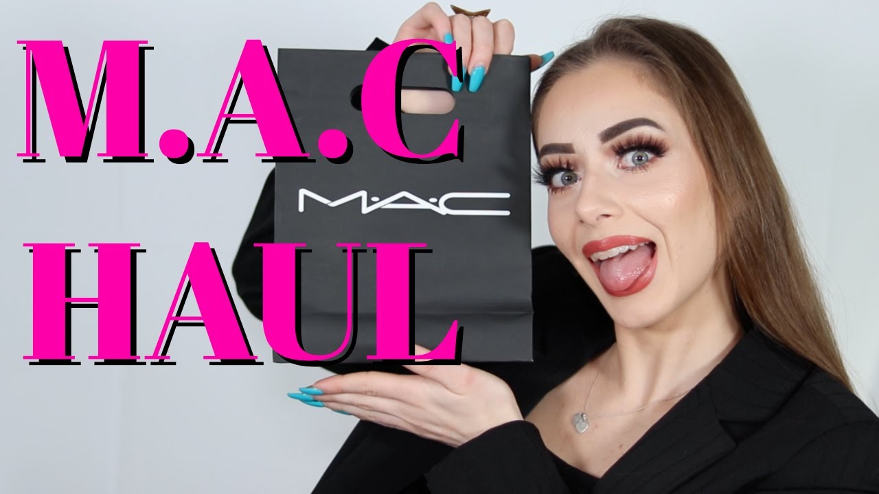 MAC HAUL - UNBOXING + FIRST IMPRESSIONS [ MAC COSMETICS ]