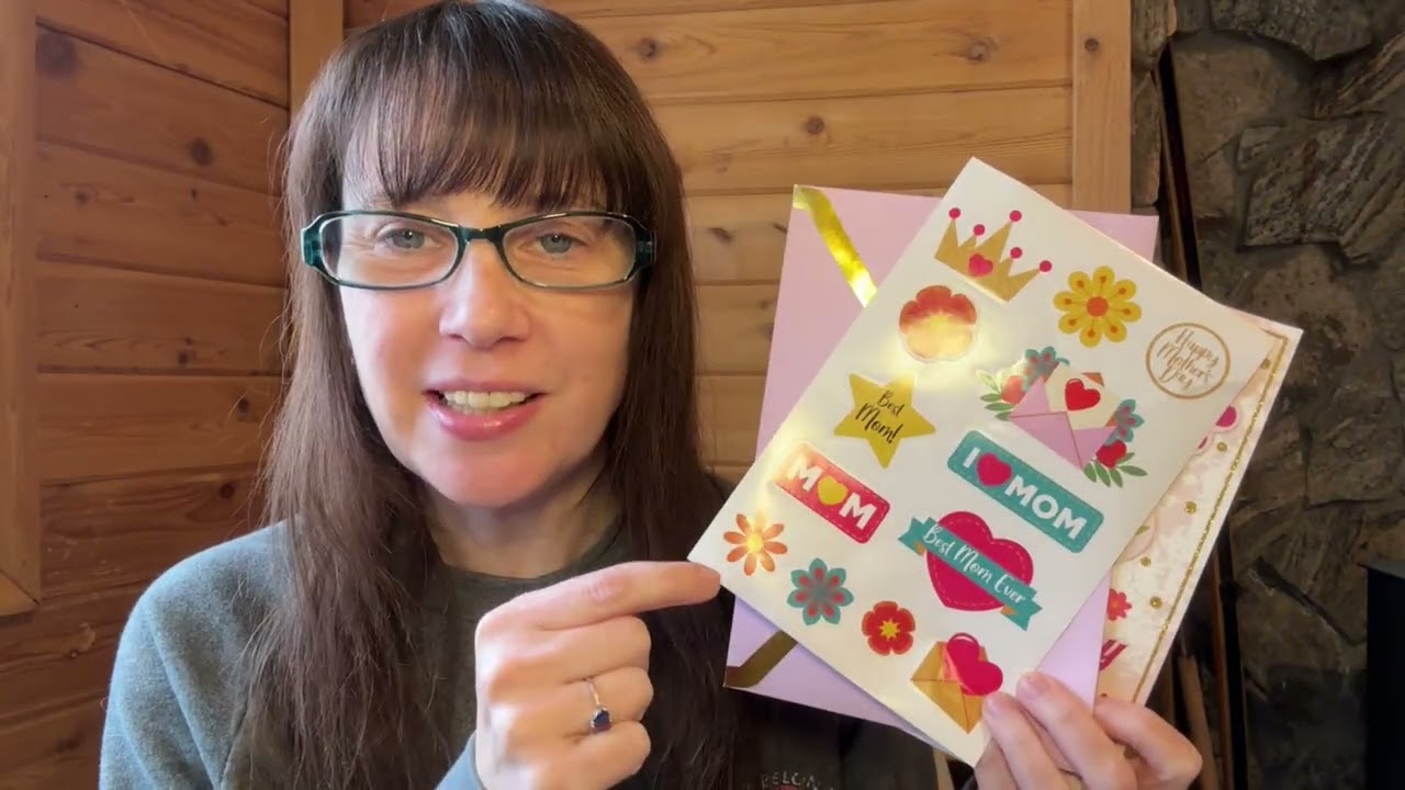 Keepsake Mother's Day card