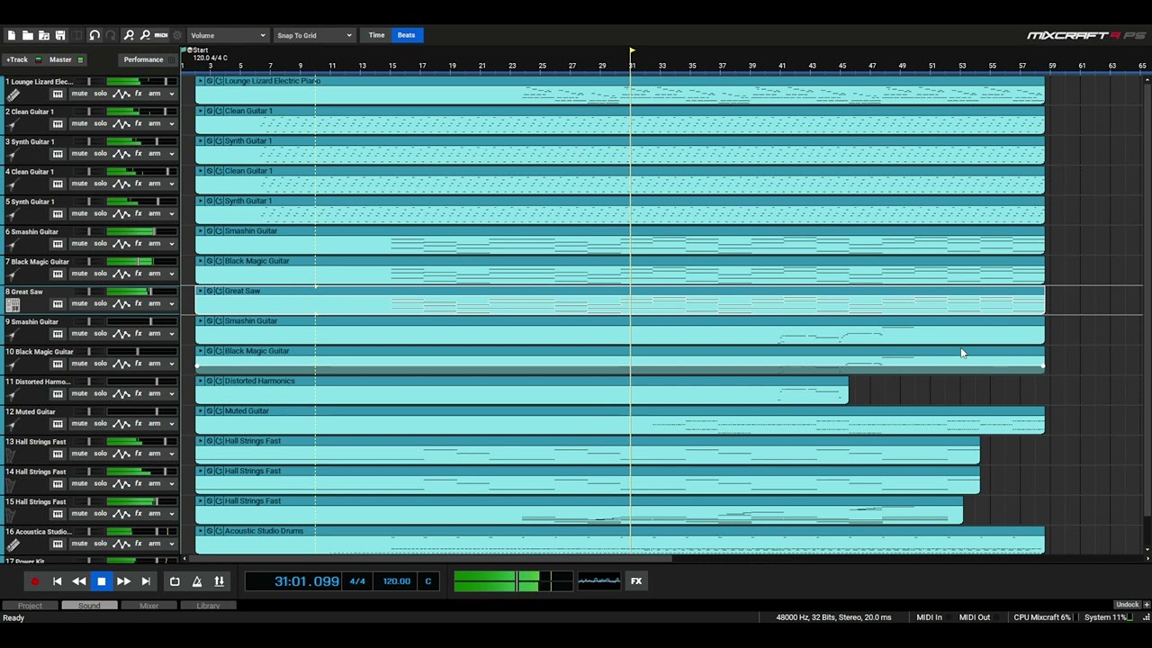 Alan Parsons Project Sirius (MIDI Mockup)