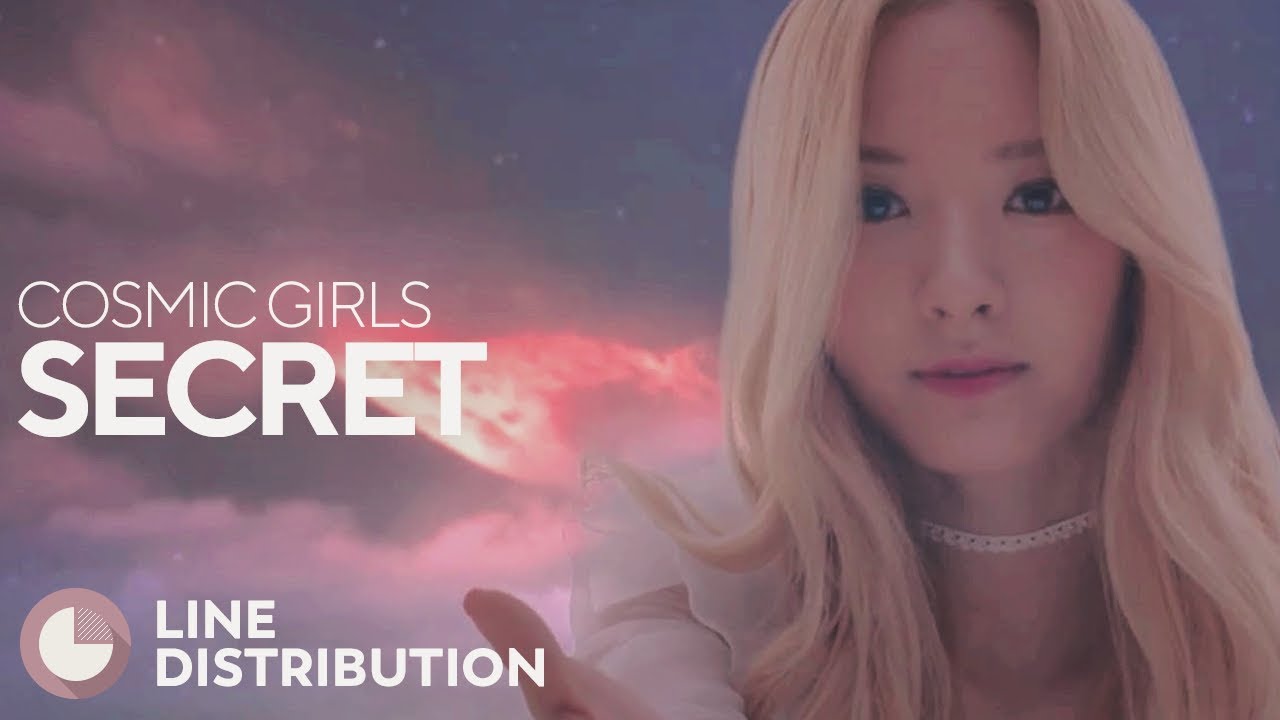 COSMIC GIRLS - Secret (Line Distribution)