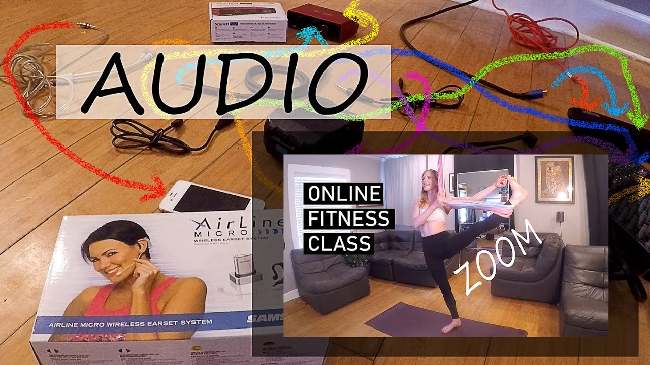 best zoom audio settings for music - 10-step setup for online fitness classes - best gear