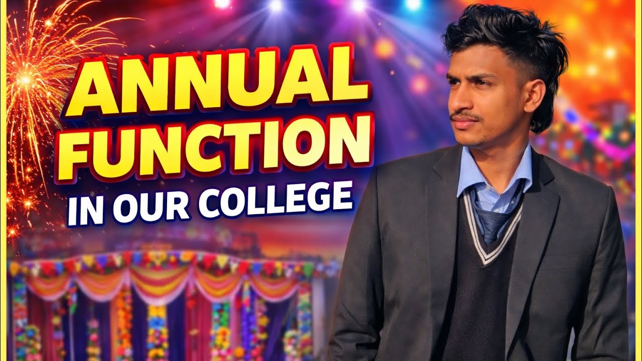 Annual function In our college 🥰