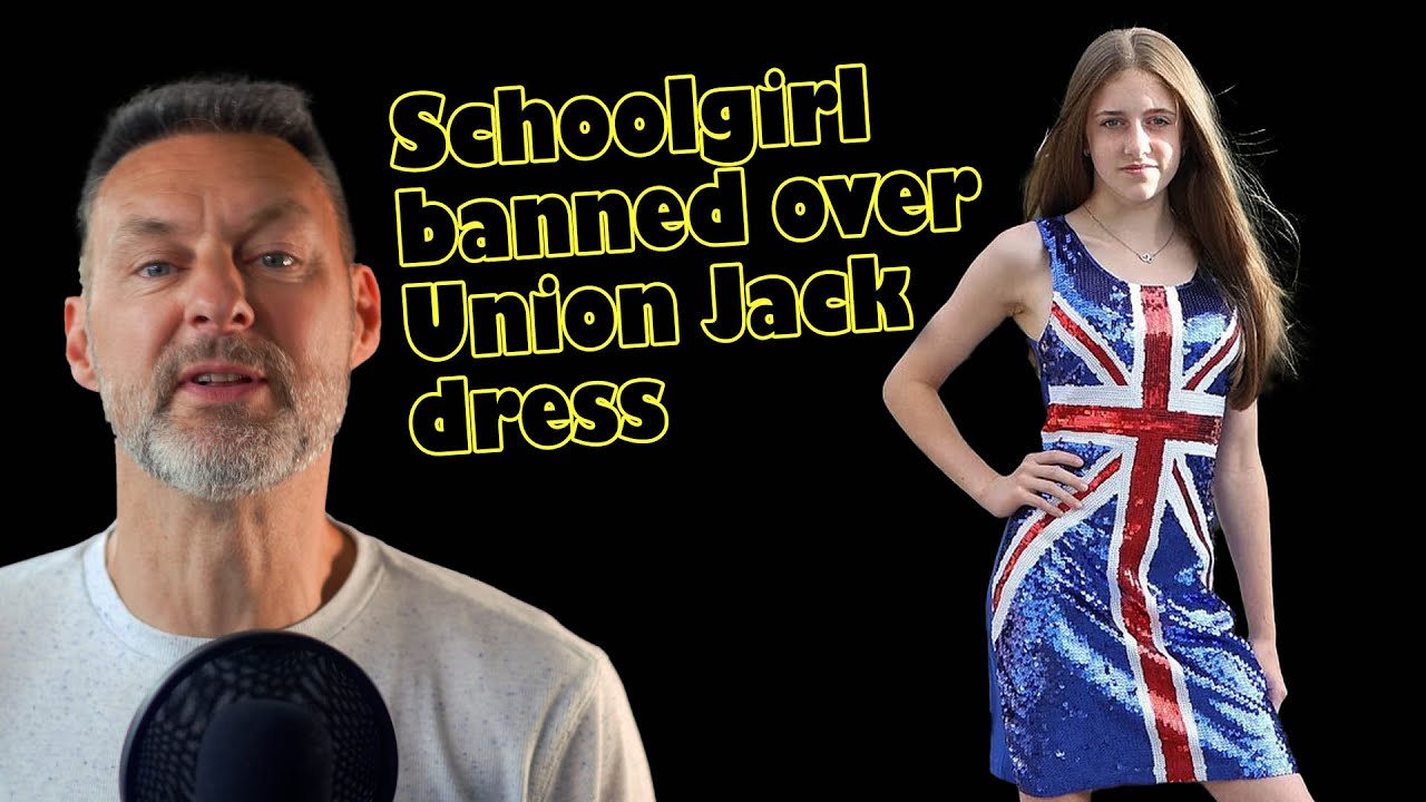 British girl banned from school for wearing Union Jack dress at 