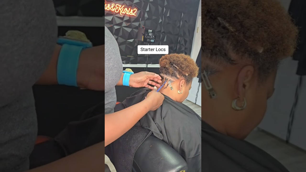 Starter Locs but FIRST let's cut those processed ends off...#shorts  #hairstyles #locs #naturalhair
