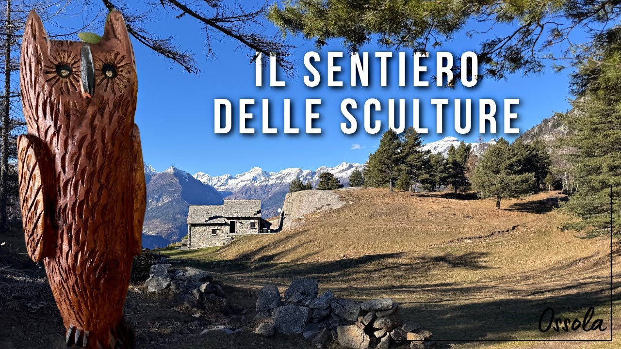 IL SENTIERO DELLE SCULTURE di Colli Luciano. BIVACCO Alpini