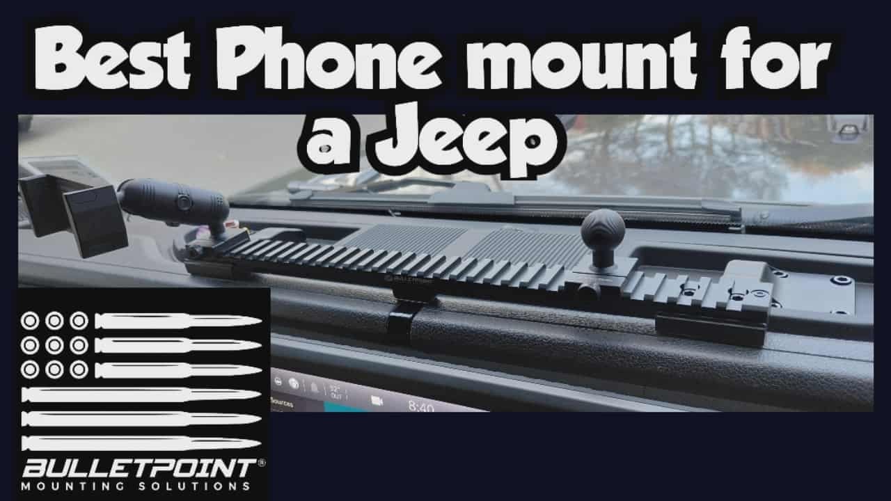 Bulletpoint Mount on a 2025 Wrangler JL