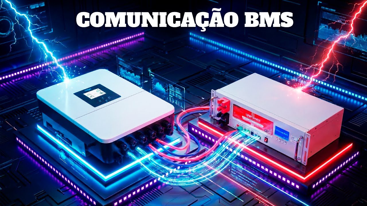 Como Configurar Inversor Híbrido Deye com Bateria Unipower 48V modelo ENERGIA (Passo a Passo)