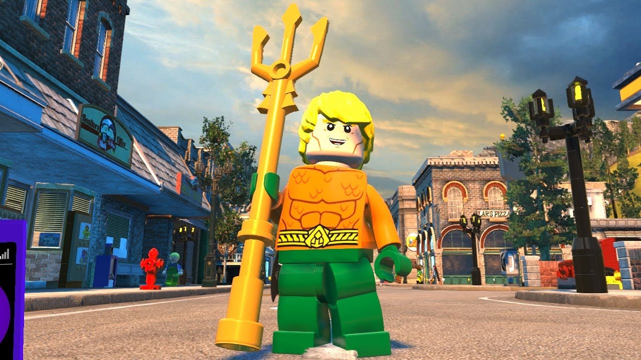 LEGO DC Super-Villains - Aquaman - Open World Free Roam Gameplay (PC HD) [1080p60FPS]