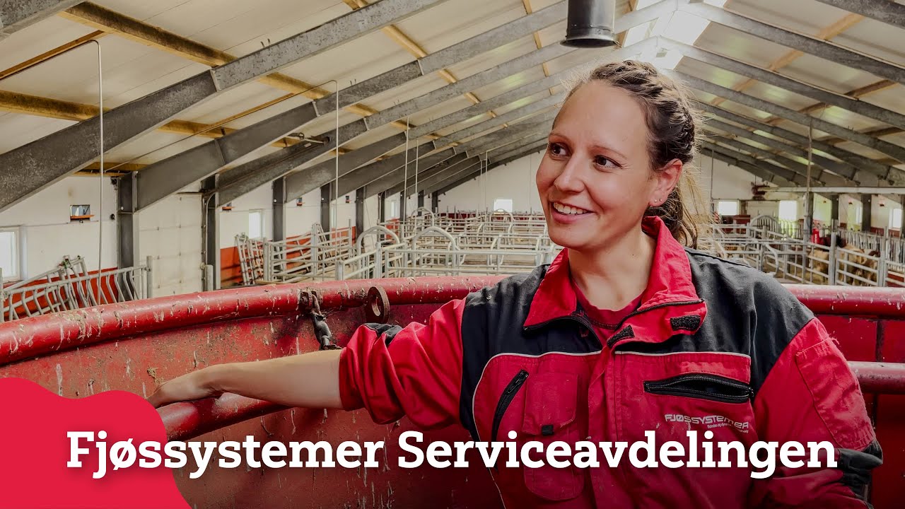Serviceavdelingen hos Fjøssystemer Vest