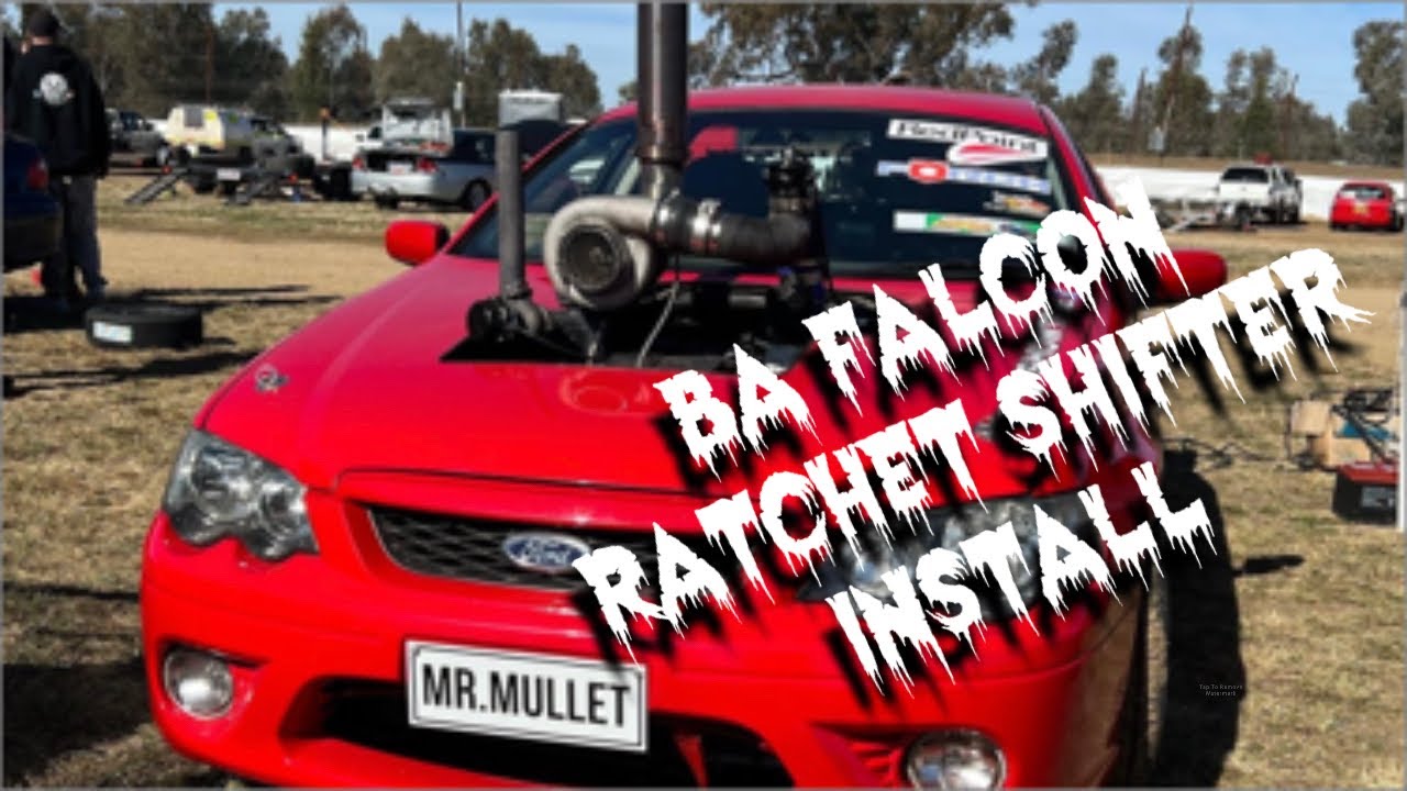 I INSTALLED A RATCHET SHIFTER INTO MY BA FALCON