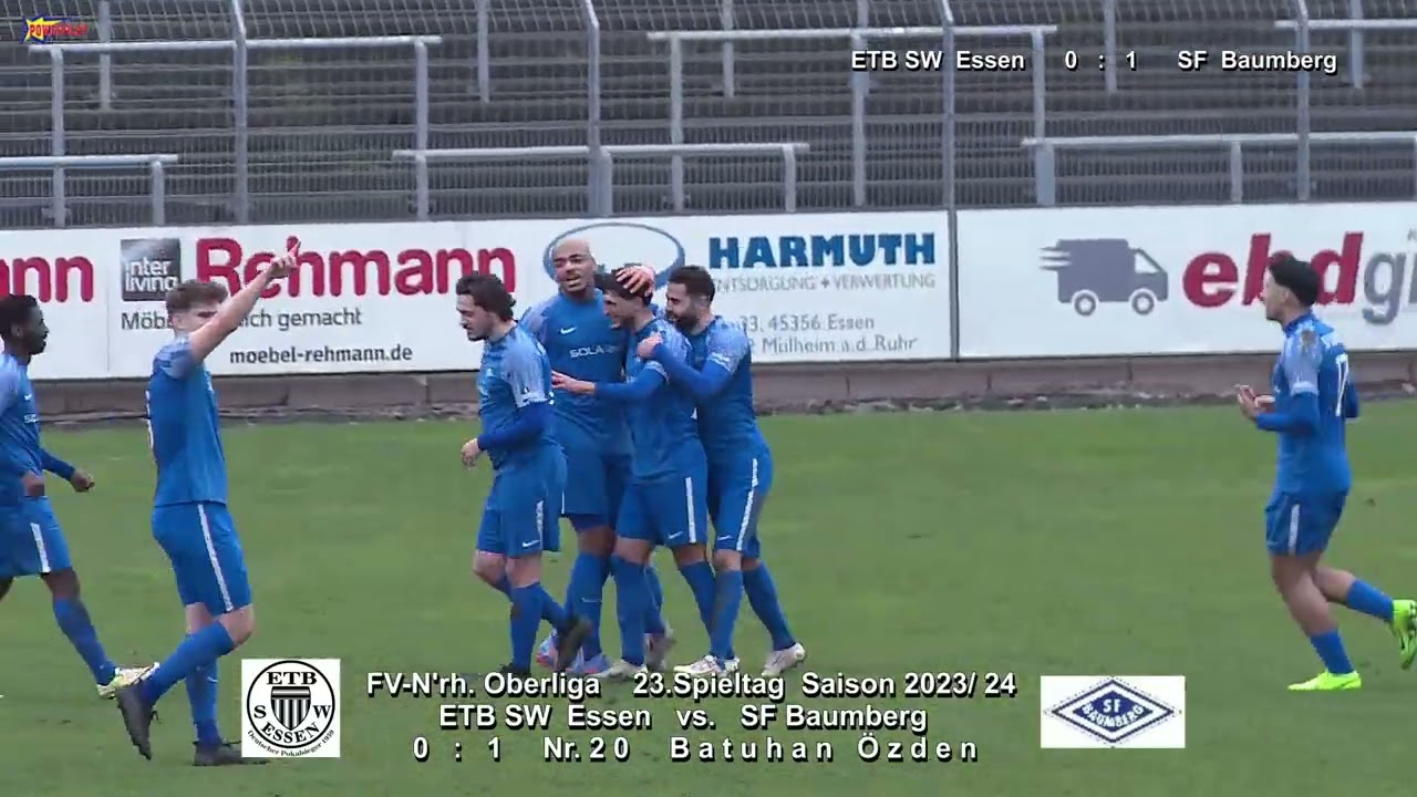 2024 03 17 FV N'rh Oberliga 23SP 2023 24 ETB SW Essen vs  SF Baumberg