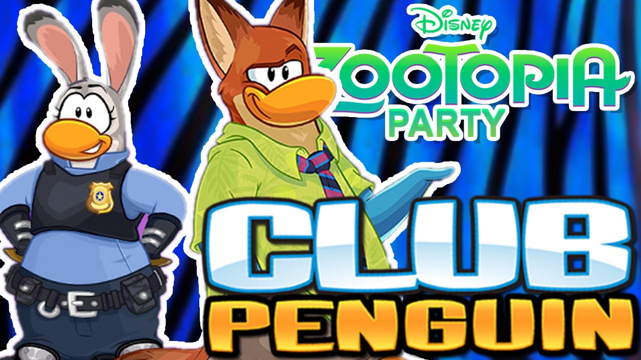 Disney Zootopia Party (Part 2) w/ Sqaishey! | Club Penguin