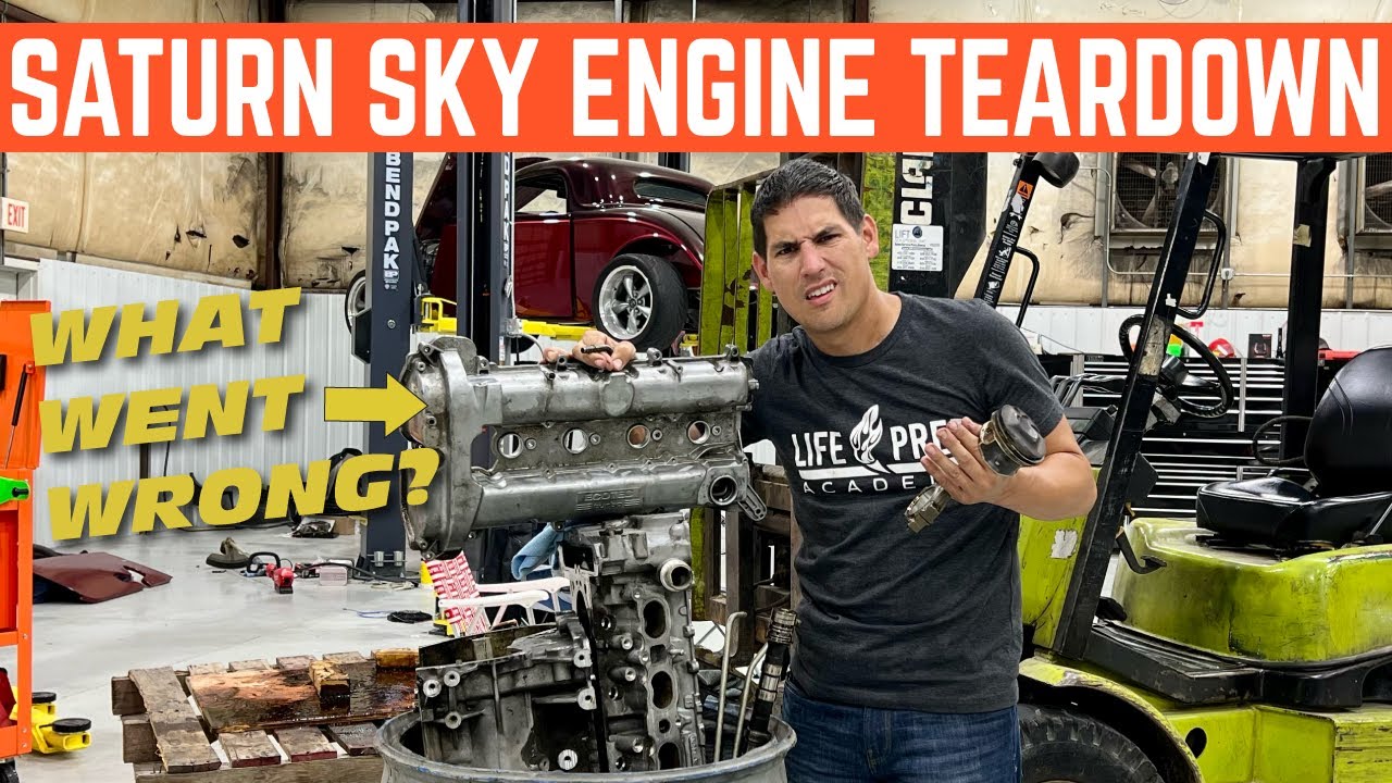 This PERFECTLY GOOD Saturn Sky Engine FAILED... Tearing It Down To See Why