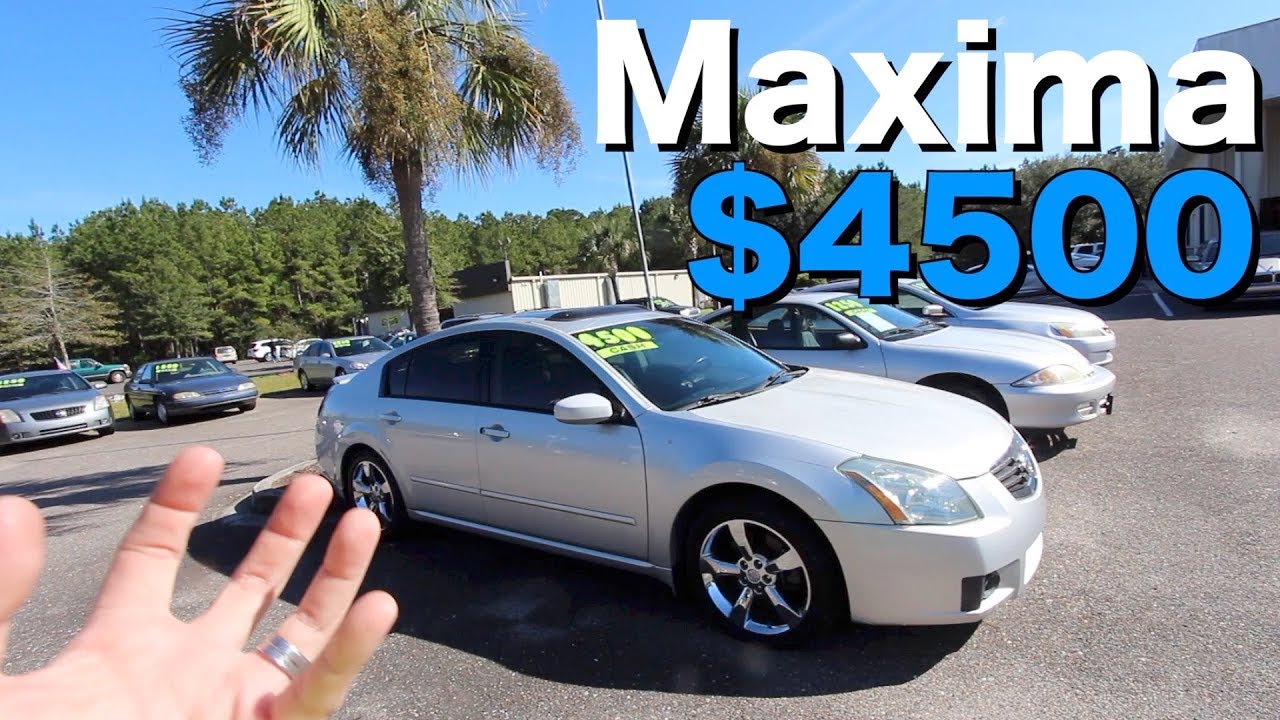 Here's a 2007 Nissan Maxima 3.5SE ( ONLY $4500 CASH ) REVIEW & FOR SALE