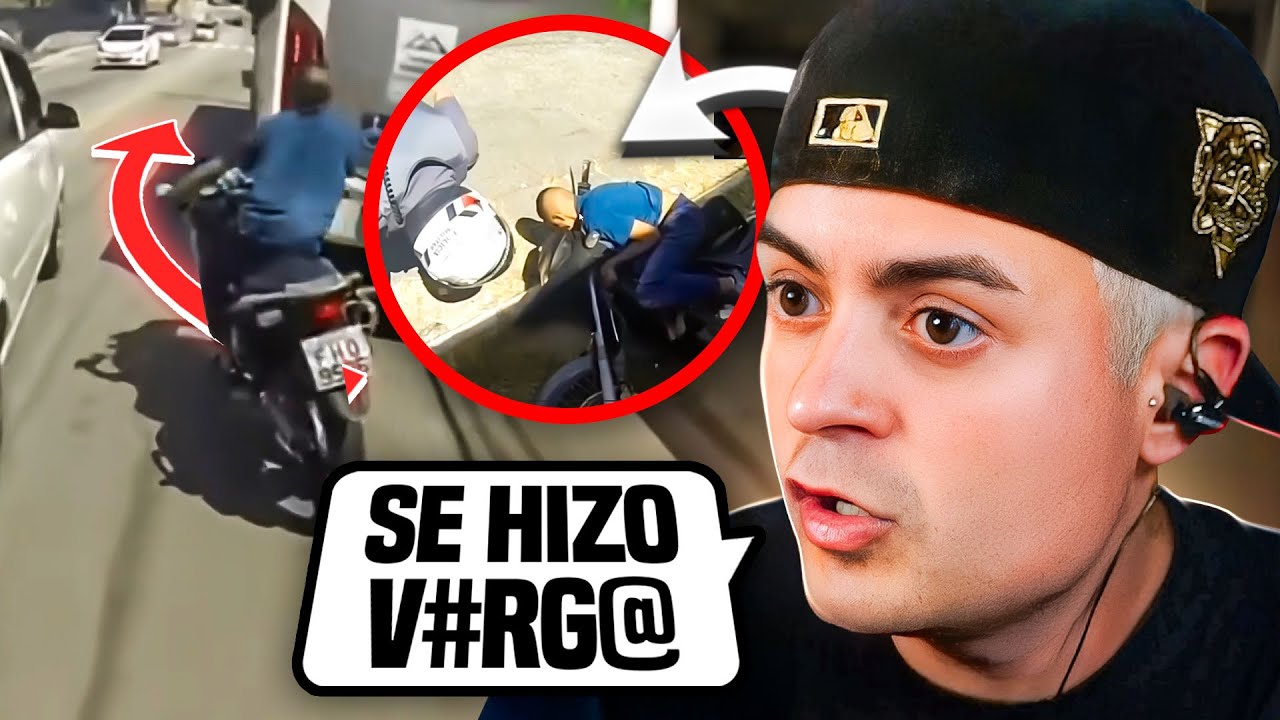 LA MEJOR PERSECUCI&Oacute;N EN MOTO DE LA HISTORIA 💥😱