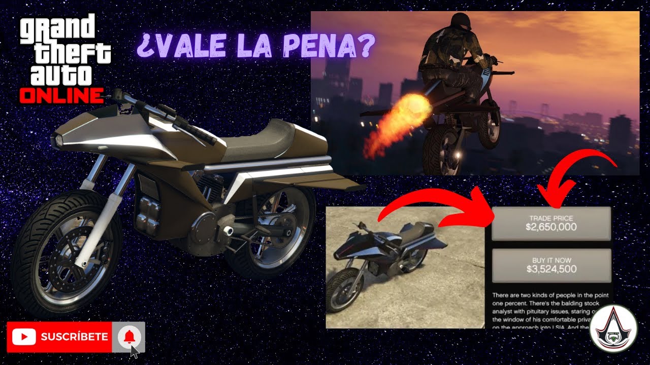 ¿VALE LA PENA LA OPPRESSOR MK1? ¿GRAN DIFERENCIA CON LA MK2? | GTA V Online