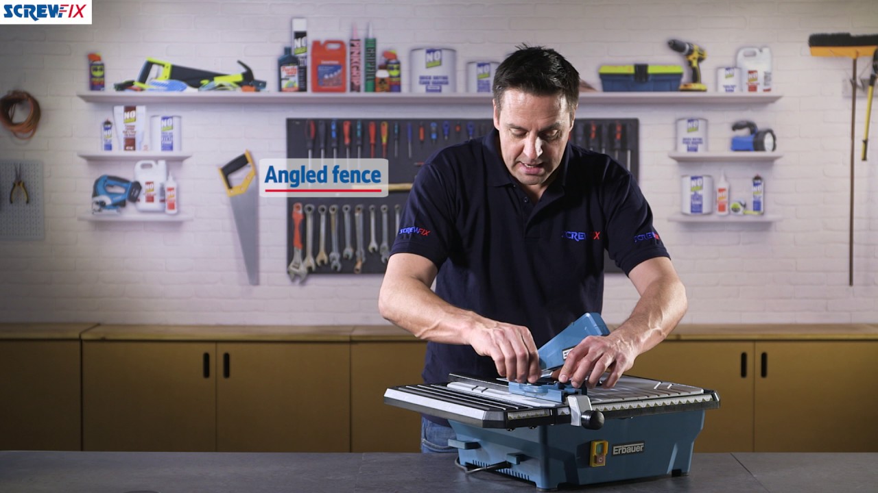 ERBAUER ERB337TCB 750W TILE CUTTER 230V | Screwfix