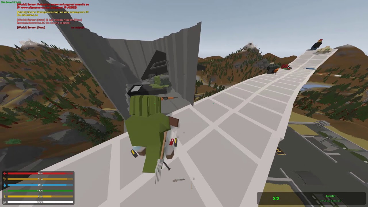 Unturned: How to kill a team of 4 people