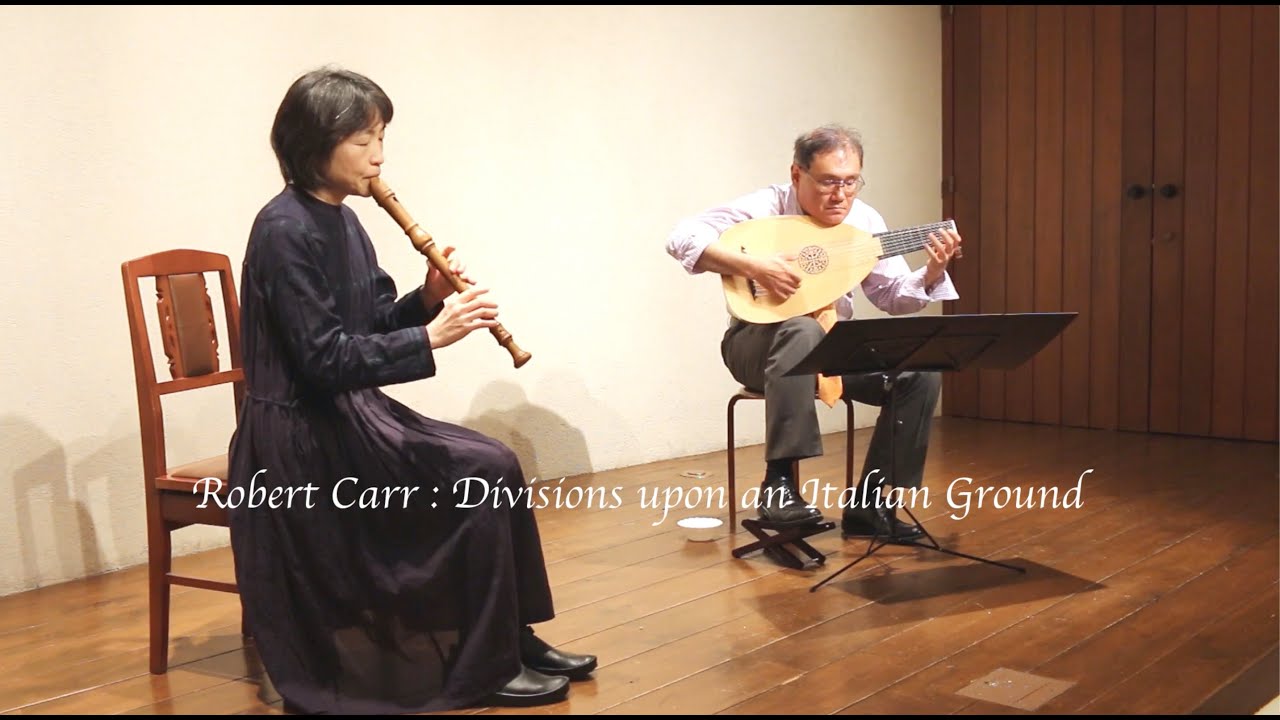 EnsembleJoie / Divisions upon an Italian Ground /RobertCarr
