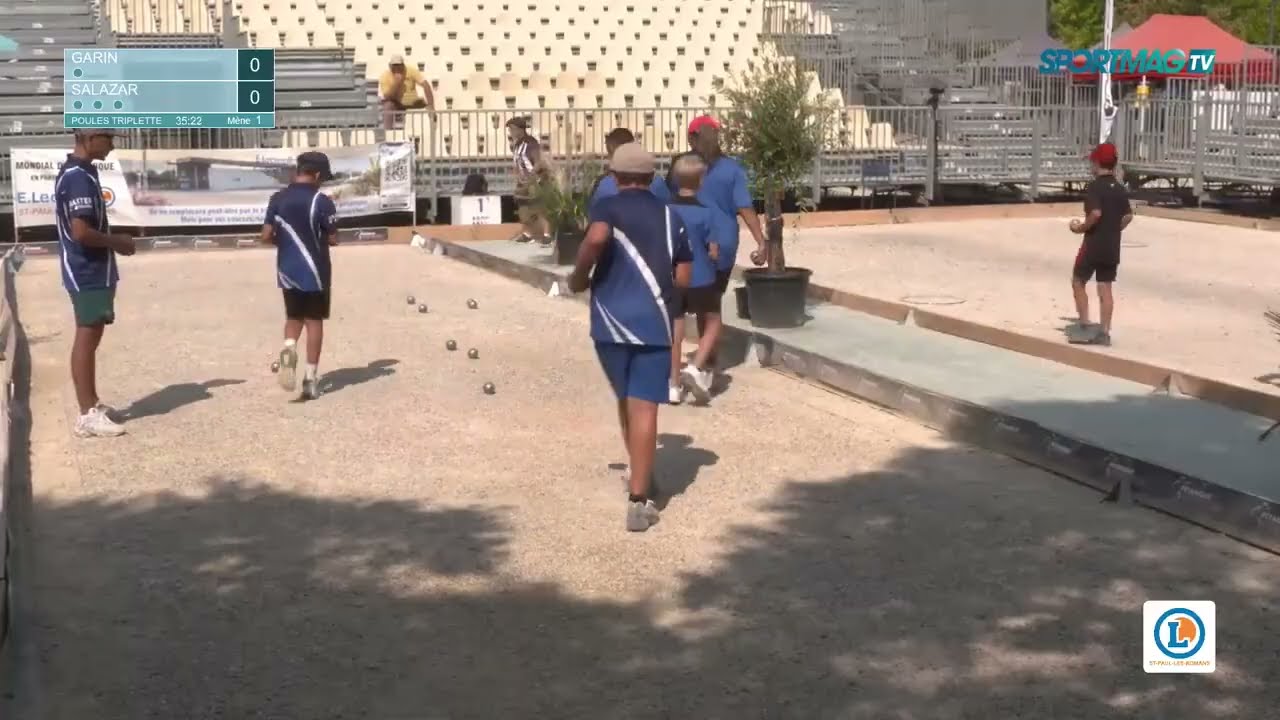 Mondial La Romanaise à pétanque : Garin / Salazar