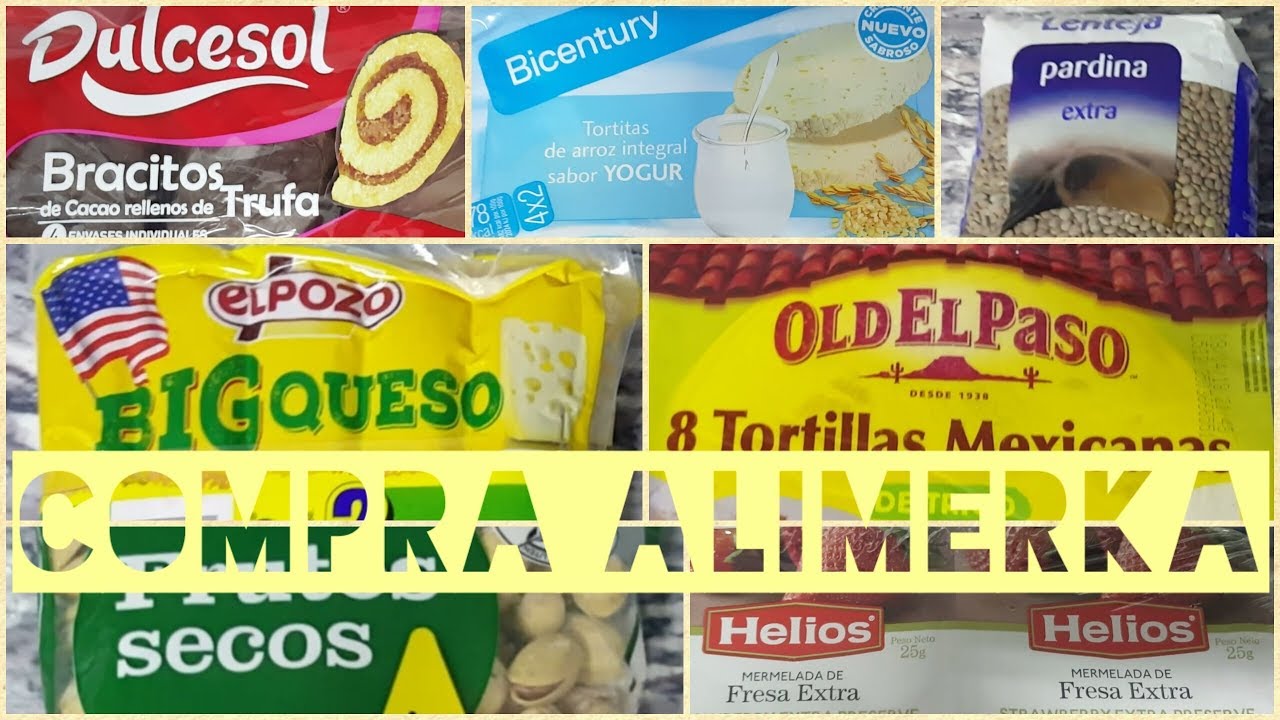 Compra en Alimerka. 11 Octubre 2017
