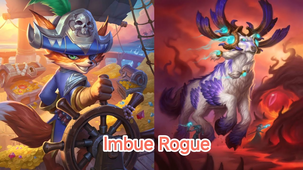 Рандом это не только Весело но и Сильно. Геймплей Абилка Роги.Hearthstone Отголоски Бесконечности