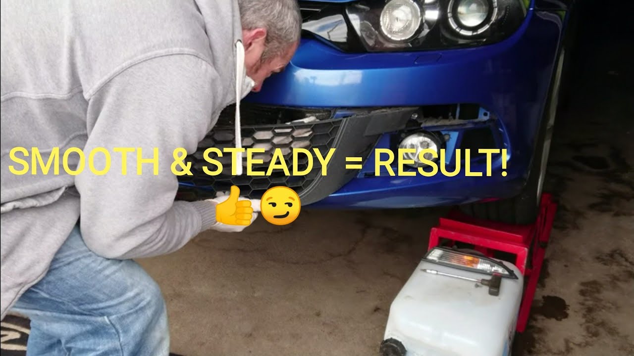 LOWER GRILL REMOVAL - VW Scirocco MK3 😏