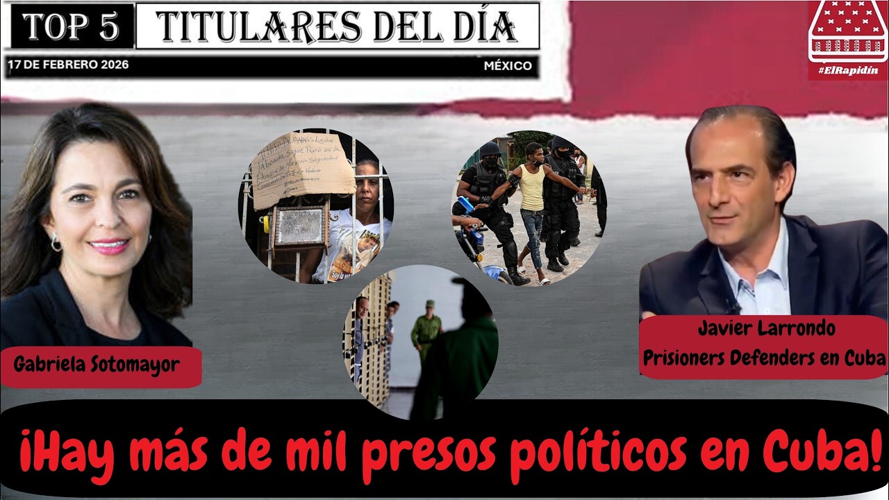 ¡#ElRapidínInternacional 5 NOTICIAS para EMPEZAR tu DÍA con GABRIELA SOTOMAYOR! 17-feb-26