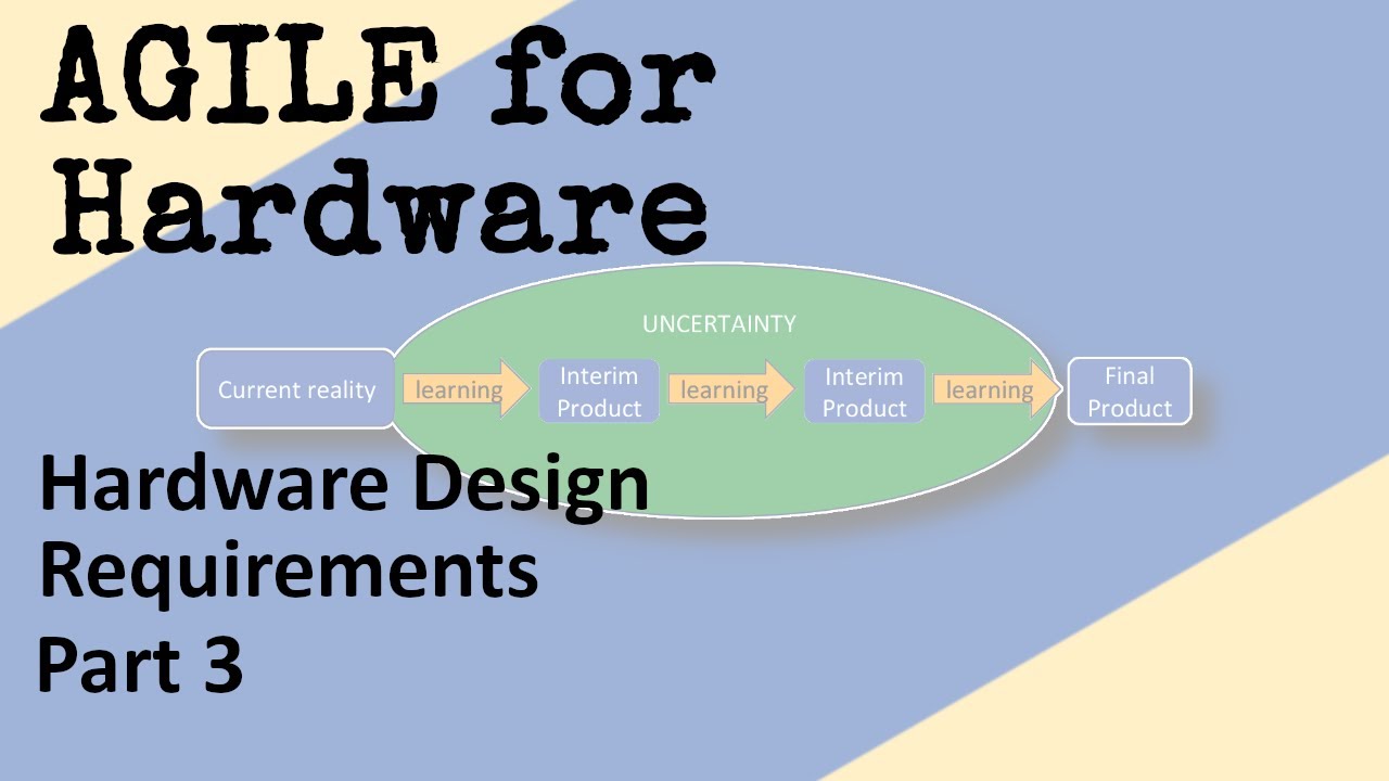 AGILE Requirements for HARDWARE Design | Hardware Design and Developing Requirements Part 3