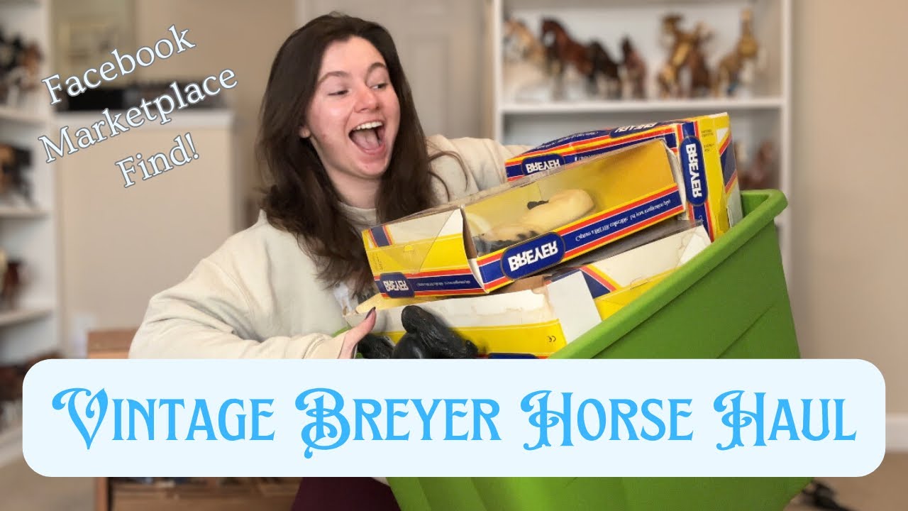 Винтажная лошадь Breyer | ЛУЧШАЯ находка на Facebook Marketplace🤩