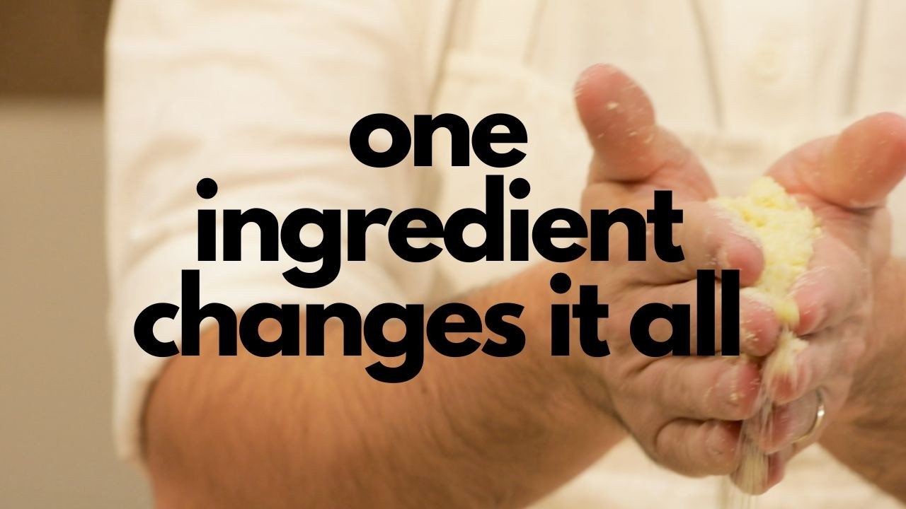 one ingredient changes it all