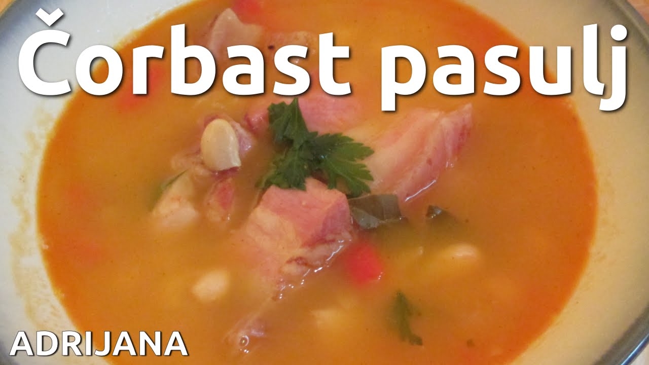 Čorbast pasulj sa slaninom i zapr&scaron;kom za početnike