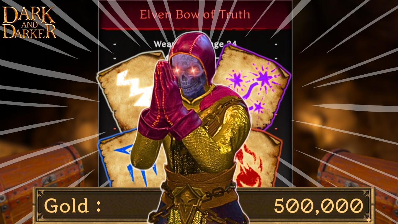 How I made 500,000 Abusing The Strongest Class | Wizard | Dark and Darker
