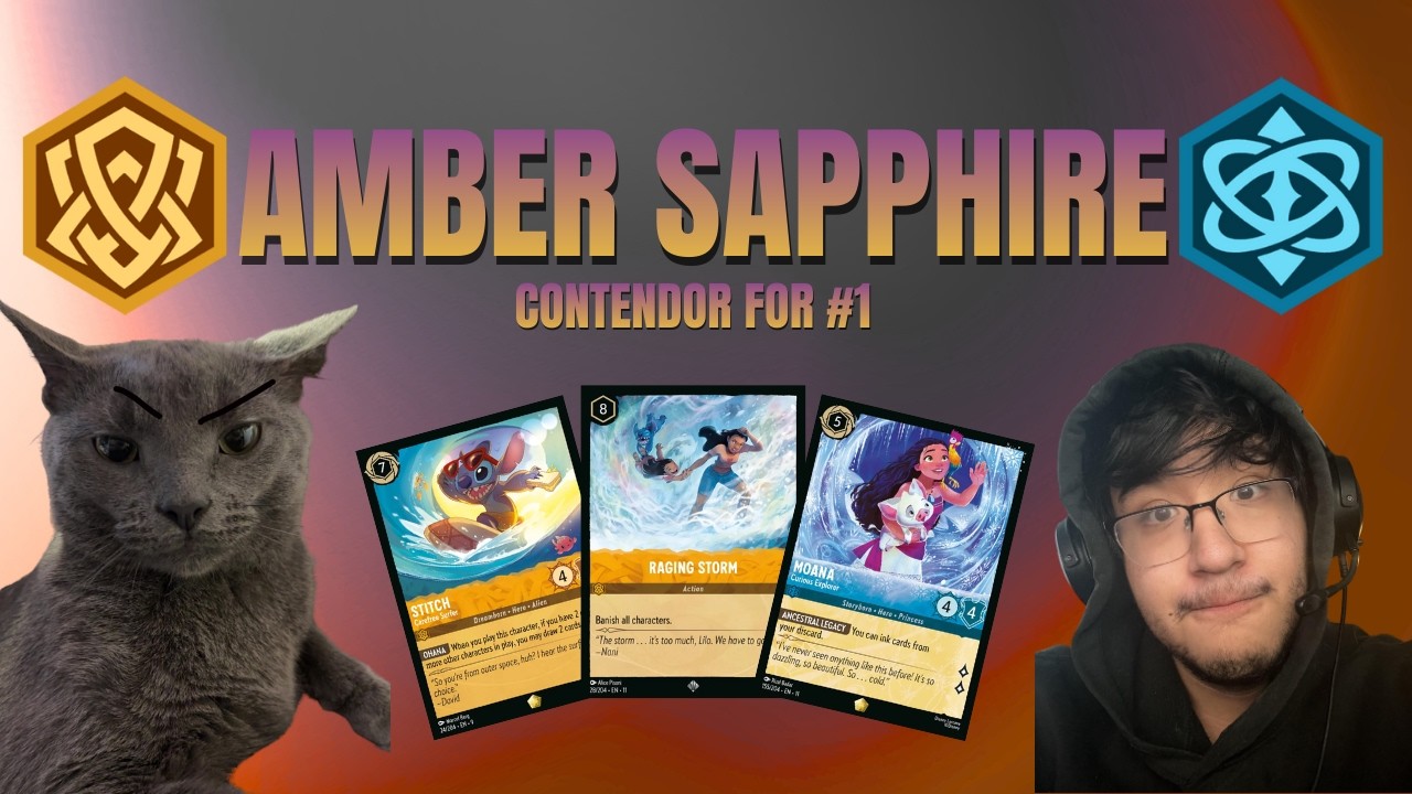 BRISK BREAKDOWN: THE GOLDEN CHILD?! - AMBER SAPPHIRE - DISNEY LORCANA META GAME