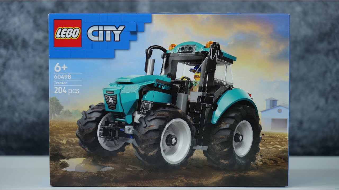 LEGO City 60498 Traktor &ndash; recenzja LEGO Speed ​​Build