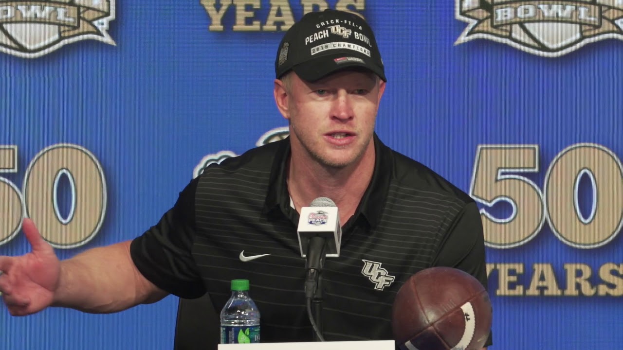 Peach Bowl Champs - UCF Trophy Presentation and Press Conference