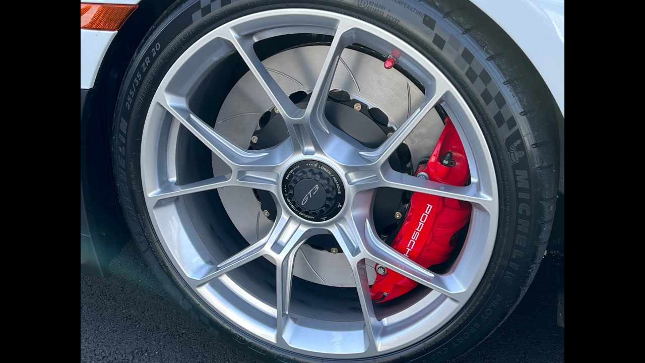 Porsche 992 GT3 Girodisc 2 Piece Rotor and Brake Pad Install